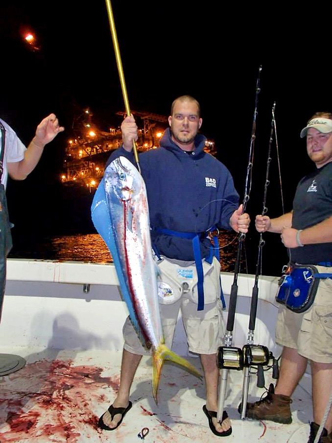 Over-Night deep sea fishing trips near the Rigs... there is nothing else like it.