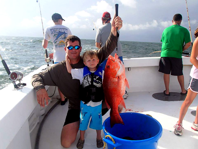 Nothing but memories made here... and we have the photos to prove it! Father and son... Grandpa and granddaughter... they all come away with a hand full of fish and a pocket full of memories!