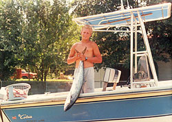 Johnny with a King Mackerel