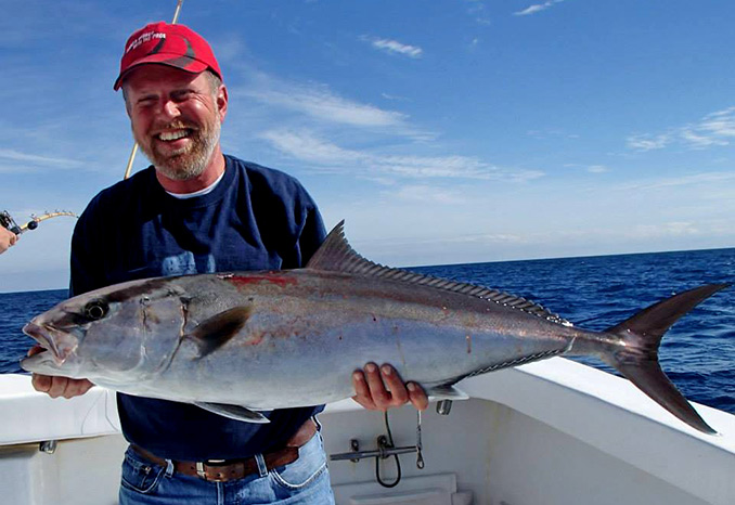 My first King Mackerel and now my first AJ... Life is Good!